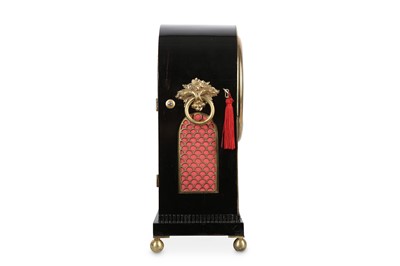 Lot 82 - A FINE REGENCY EBONISED, INLAID AND BRONZE...
