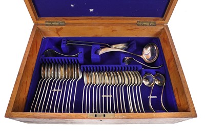 Lot 28 - Old English pattern - A late Victorian largely...