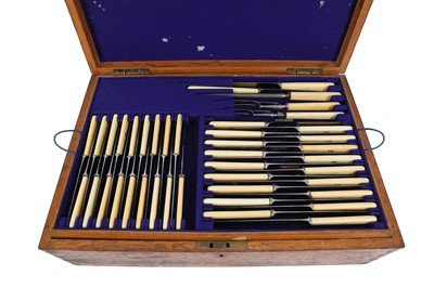 Lot 28 - Old English pattern - A late Victorian largely...