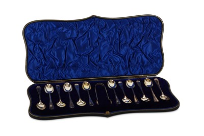 Lot 71 - A cased set of twelve Edwardian Hanoverian...