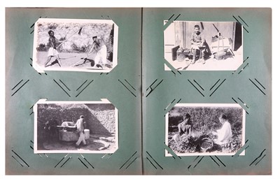 Lot 264 - Oriental Post Card Album.- Various...