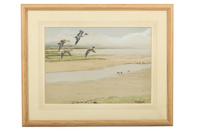 Lot 65 - Harrison (J. C.) ‘Fish-hawk’, watercolour &...