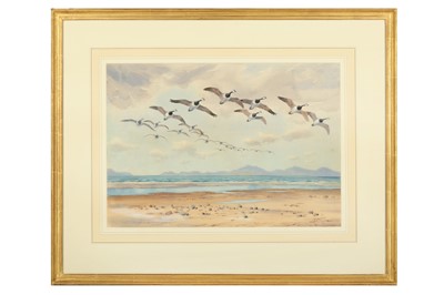 Lot 16 - Harrison (J. C.) Barnacle Geese in Flight,...