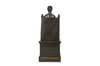 Lot 184 - A BRONZE REDUCTION OF THE STATUE OF ST PETER...