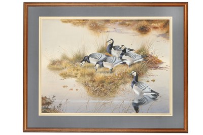 Lot 131 - Rickman (Philip) Barnacle Geese, original...