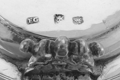 Lot 234 - A Charles II sterling silver tankard, London...