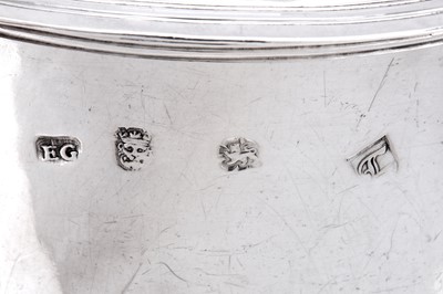 Lot 234 - A Charles II sterling silver tankard, London...