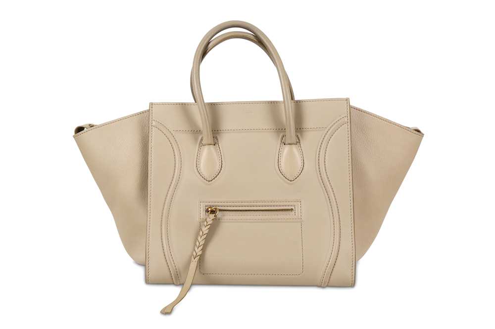 Lot 184 Celine Beige Phantom Tote smooth leather