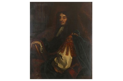 Lot 11 - AFTER SIR PETER LELY  Portrait of King Charles...