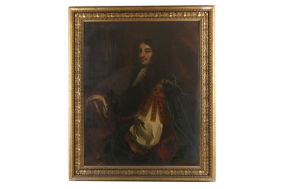 Lot 11 - AFTER SIR PETER LELY  Portrait of King Charles...