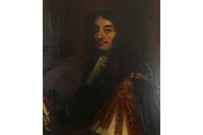 Lot 11 - AFTER SIR PETER LELY  Portrait of King Charles...