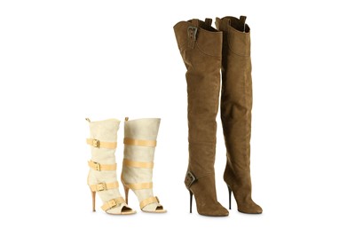 Lot 459 - Two Pairs of Guiseppe Zanotti Boots, to...