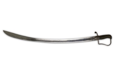 Lot 65 - A British 1796 pattern light cavalry sword....