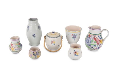 Lot 97 - Poole Pottery - A small group of items to...