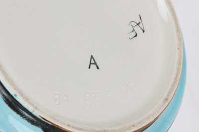 Lot 98 - Poole Pottery - A Delphis vase shape 84,...