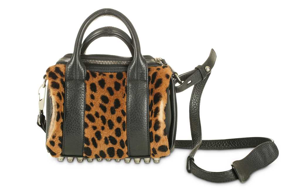 Lot 441 - Alexander Wang Mini Cheetah Rockie Bag, dyed...