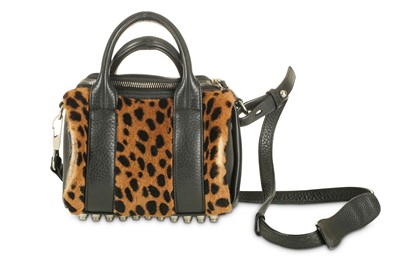 Lot 441 - Alexander Wang Mini Cheetah Rockie Bag, dyed...