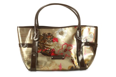 Lot 416 - Salvatore Ferragamo PVC Tote, oriental...