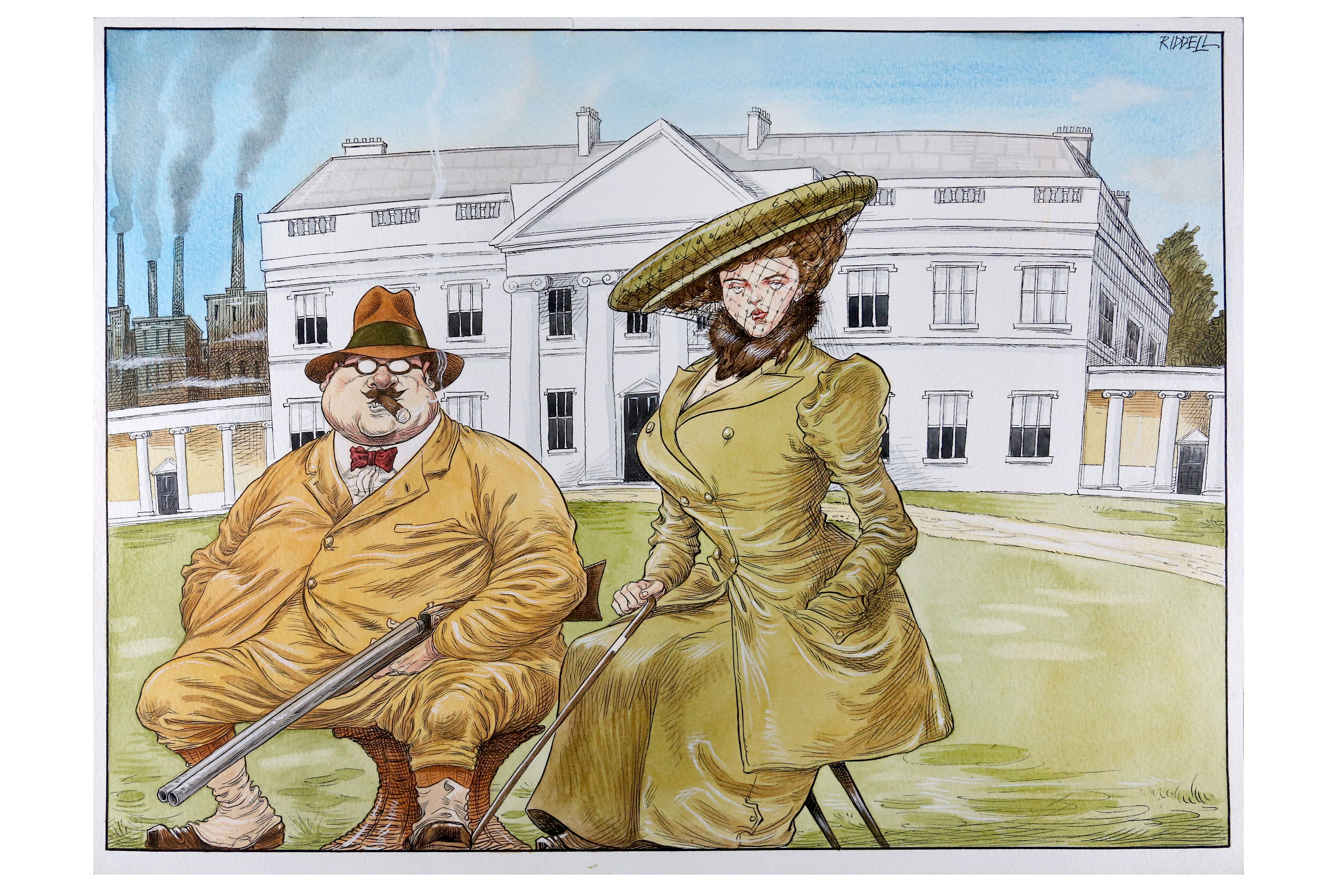 Christopher Riddell Artist Lot 23 - Riddell (Chris, illustrator / artist) ARR