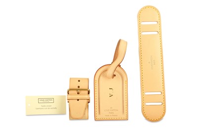 Lot 424 - Louis Vuitton Vachette Luggage Tag Set, to...