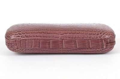 Lot 224 - Bottega Veneta Crocodile Knot Stretch Clutch,...