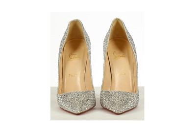 Lot 23 - Christian Louboutin Crystal So Kate Heels,...