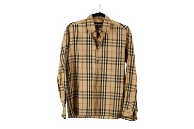 Lot 474 - Burberry Cotton Nova Check Shirt, long sleeves,...