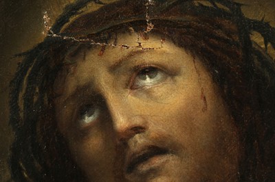 Lot 80 - AFTER GUIDO RENI Ecce Homo oil on canvas 9 1/8...