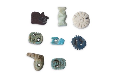 Lot 14 - A GROUP OF EGYPTIAN AMULETS Circa 1st...