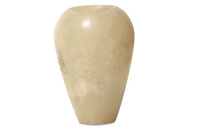 Lot 23 - A SMALL EGYPTIAN CALCITE VESSEL Circa 1st...