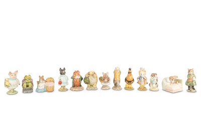 Lot 335 - A collection of Beswick Beatrix Potter figures,...