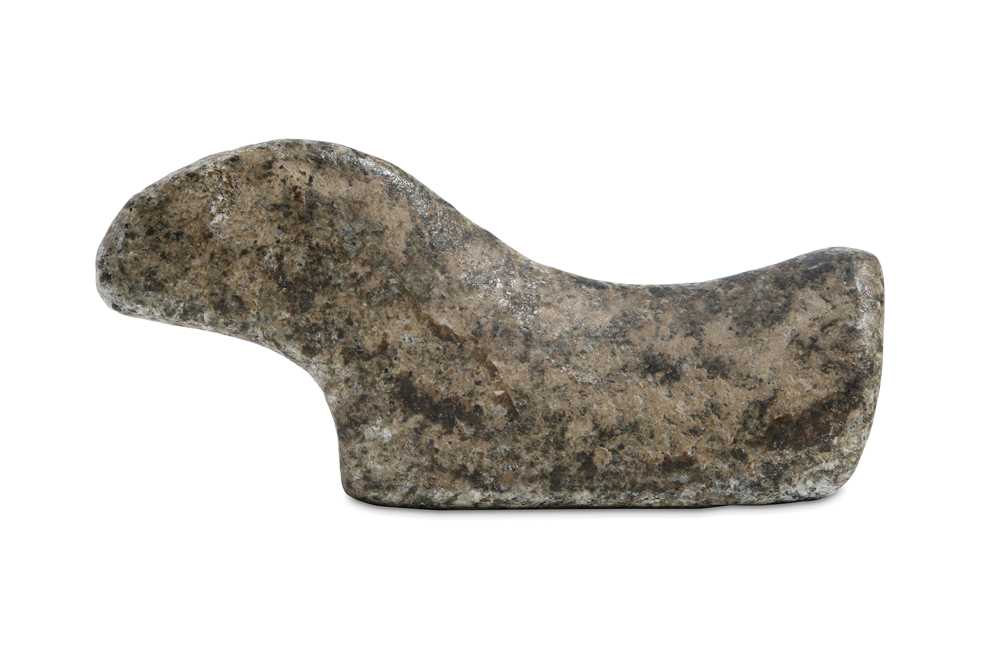 Lot 205 - A PREHISTORIC NATIVE AMERICAN BIRD STONE Great...