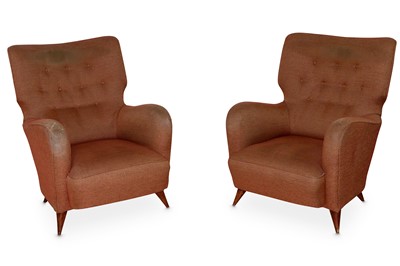 Lot 103 - Henri Caillon for Erton - A pair of armchairs "...