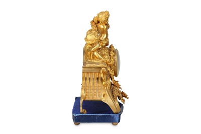 Lot 26 - A FINE MID 19TH CENTURY FRENCH GILT BRONZE AND...