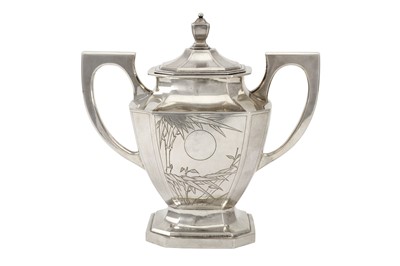 Lot 192 - An early 20th Century Chinese export silver...