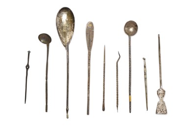 Lot 140 - A GROUP OF BYZANTINE SILVER IMPLEMENTS Circa...