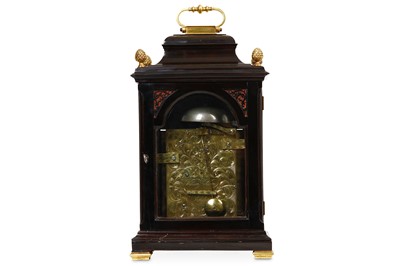 Lot 102 - A RARE AND SMALL GEORGE III EBONISED AND BRASS...
