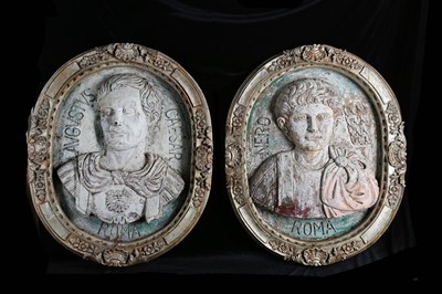 Lot 169 - A LARGE PAIR OF NEO-CLASSICAL STYLE CARVED,...