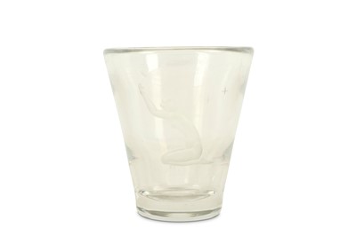 Lot 273 - Vicke Lindstrand for Orrefors - A glass vase...