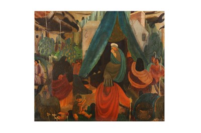 Lot 218 - GEOFFREY TIBBLE (1909-1952) Nativity ...