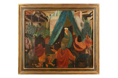 Lot 218 - GEOFFREY TIBBLE (1909-1952) Nativity ...