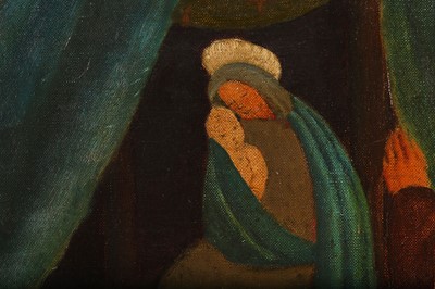 Lot 218 - GEOFFREY TIBBLE (1909-1952) Nativity ...