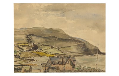 Lot 140 - GEORGE CAMPBELL (1917-1979) Landscape  signed...