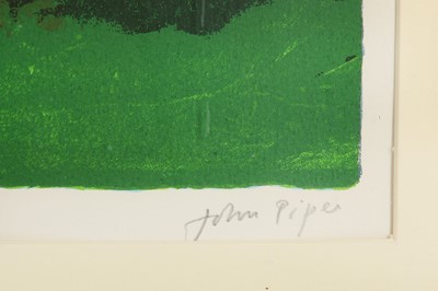 Lot 217 - JOHN PIPER, C.H. (1903-1992) The red house,...