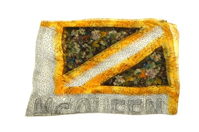 Lot 60 - Alexander McQueen Yellow 'God Save McQueen'...