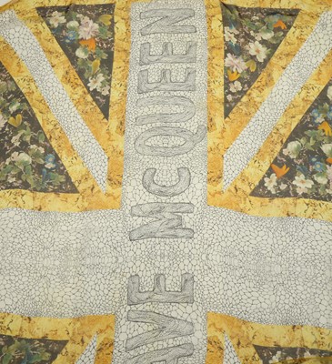 Lot 60 - Alexander McQueen Yellow 'God Save McQueen'...