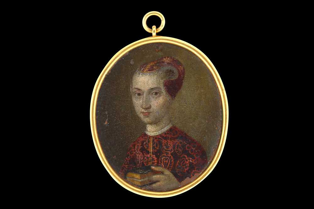 Lot 3 - FOLLOWER OF SOFONISBA ANGUISSOLA Portrait...