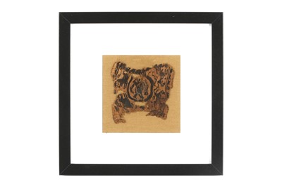 Lot 138 - THREE FRAMED COPTIC TEXTILES Circa 4th – 7th...