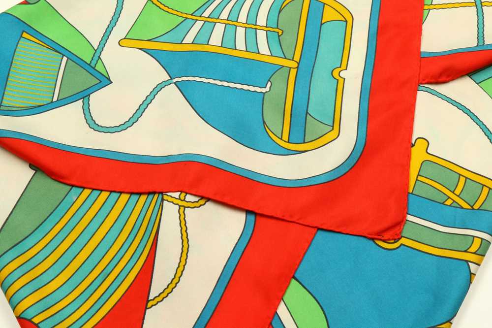 Lot 236 - Hermès 'Thalassa' Silk Scarf, designed in