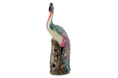 Lot 316 - A 20th Century Chinese pottery figure...